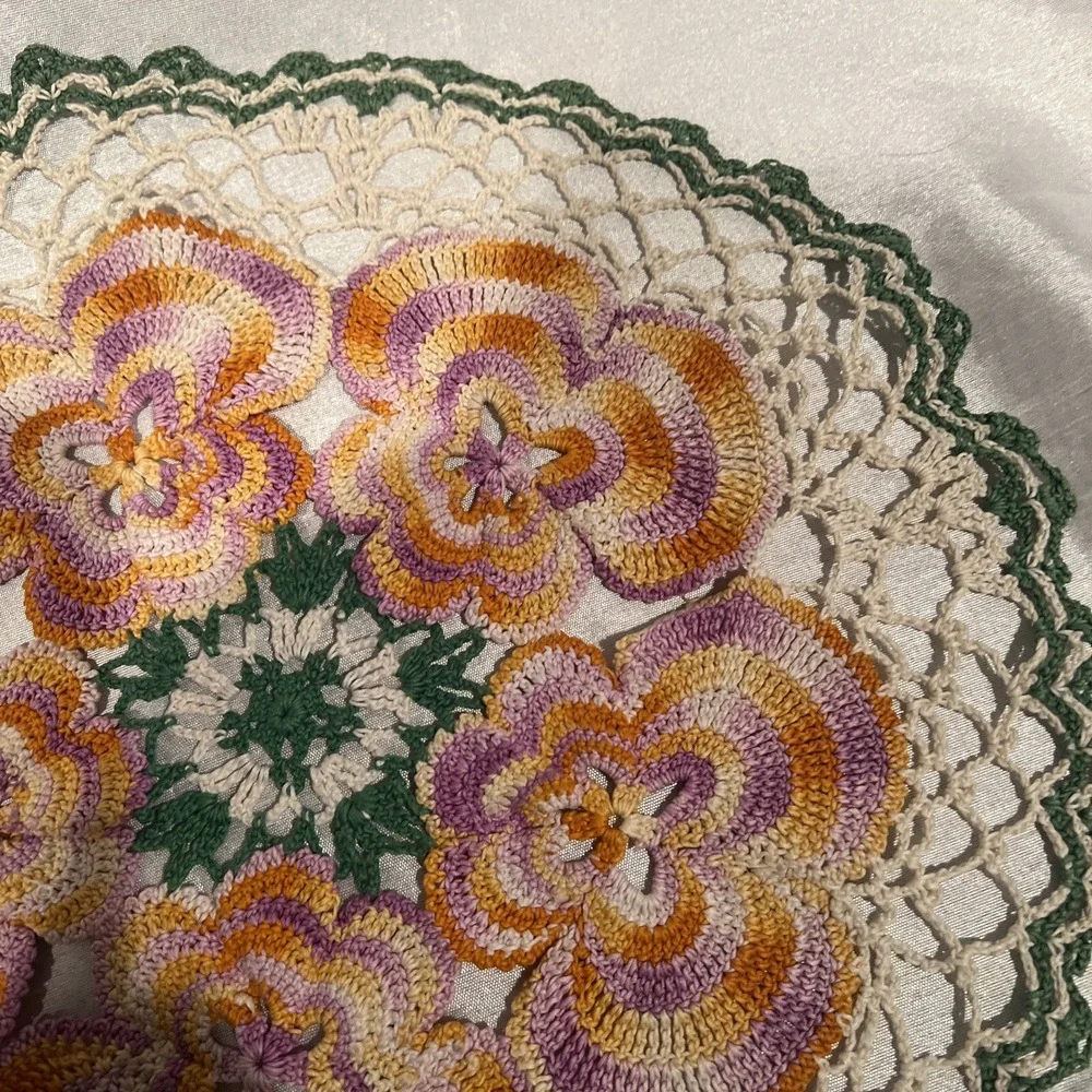 Vintage Hand Crocheted 13